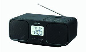 ソニー CFD-S401-BC ワイドFM対応 CDラジオカセットレコーダー ブラック