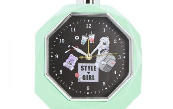 【 StyleGirl 】パフュームクロック目覚まし時計 キャラクター 通販 香水瓶 アラーム クロック 置き時計 時計 メロディ ベル スヌーズ ライト かわいい 小学生 女の子 雑貨 インテリア パフュームクロック
