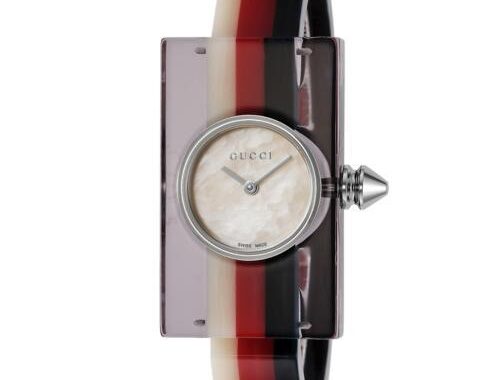 GUCCI グッチ YA143523 ビンテージウェブ Vintage Web レディース 腕時計 国際保証書付き