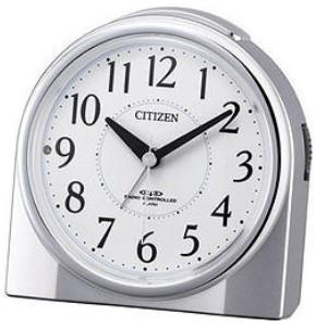 シチズン CITIZEN 4RL432-019（シルバーメタリック色/白） ネムリーナリング 電波目覚まし時計