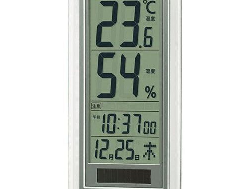 シチズン CITIZEN 8RD204-A19（シルバーメタリック） 高精度デジタル温湿度計 日付/時計表示付