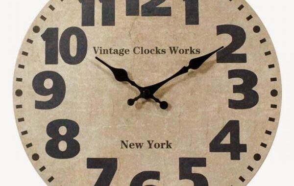 【 NEWYORK 】オールドルック ウォールクロックキーストーン 壁掛け時計 key stone 通販 雑貨 ウォールクロック 時計 壁掛け アナログ時計 おしゃれ 子供部屋 リビング 掛け時計 ビンテージ風 カジュアル かっこいい ブランド グッズ インテリア